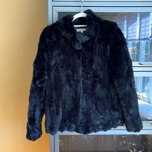 heartloom faux fur coat small